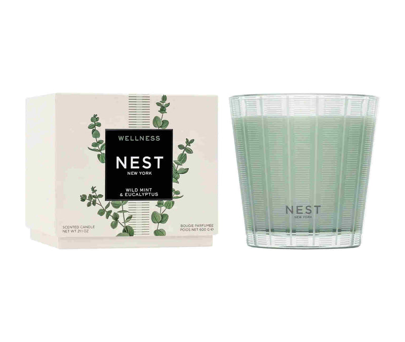 NEST Classic Scented Candle - Wild Mint & Eucalyptus