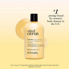 philosophy salted citrus hydrating shower gel 16 FL OZ