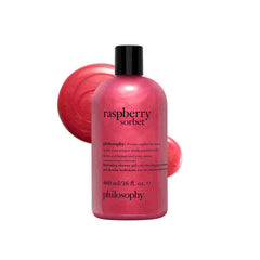 philosophy scent-sational raspberry sorbet hydrating shower gel 16 fl oz
