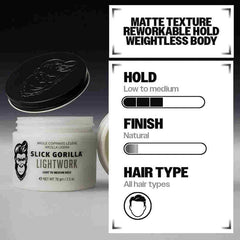 SLICK GORILLA Lightwork Pomade - Light to Medium Hold