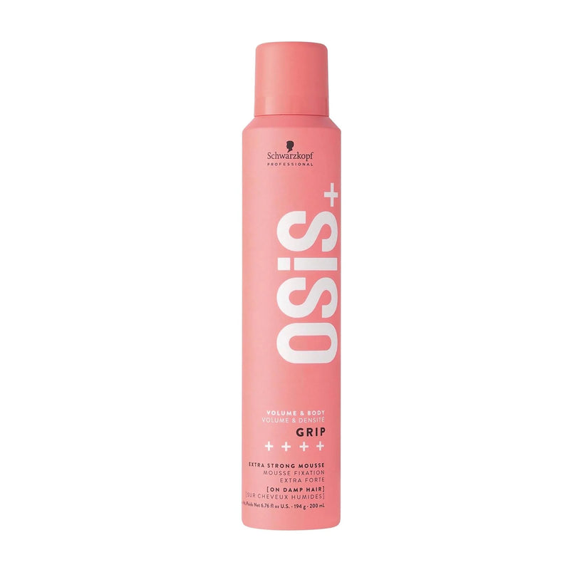 schwarzkopf PROFESSIONAL OSIS+ VOLUME & DENSITE GRIP EXTRA STRONG MOUSSE 6.76 fl oz