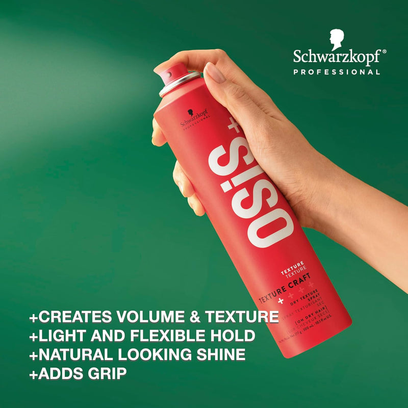 schwarzkopf PROFESSIONAL OSIS+ TEXTURE CRAFT + DRY TEXTURE HAIRSPRAY 8.9 oz