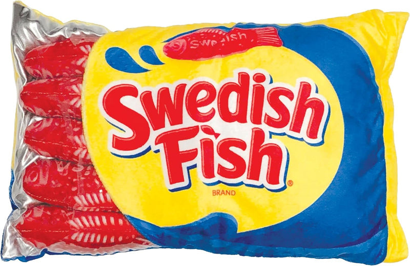 iscream SWEDISH FISH 3-D PACKAGING FLEECE PLUSH