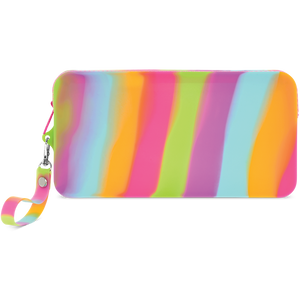 iscream RAINBOW TIE DYE POPPER PENCIL CASE
