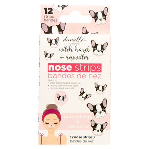 danielle creations nose strips witch hazel an rosewater 12 strips'