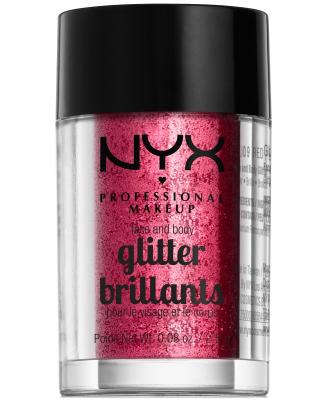 NYX glitter brilliants 09 RED 0.08 oz