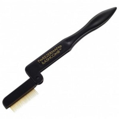 TWEEZERMAN FOLDING ILASHCOMB BLACK