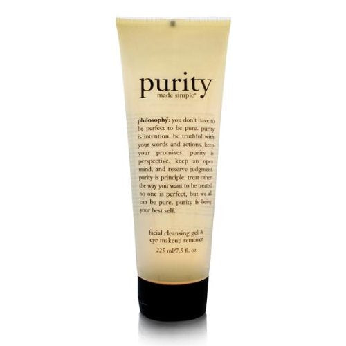 Philosophy Purity Made Simple Facial Cleanser Gel & Eye Makeup Remover 225ml/7.5oz
