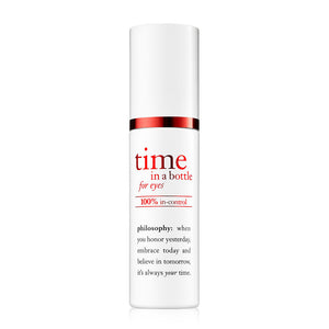 philosophy time in a bottle for eyes 100% in-control .5 oz