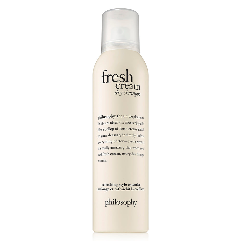 philosophy fresh cream dry shampoo 4.3 fl oz.