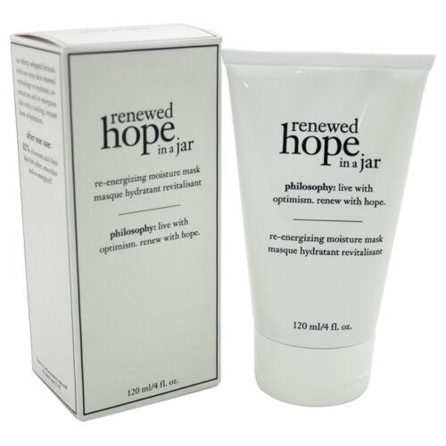 philosophy renewed hope in a jar re-energizing moisture mask 4 fl oz