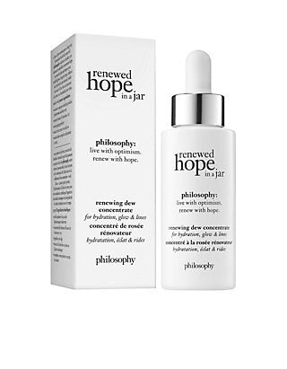philosophy renewed hope in a jar renewing dew concentrate 1 fl oz