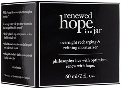 philosophy renewed hope in a jar overnight recharging & refining moisturizer- 2 fl.oz