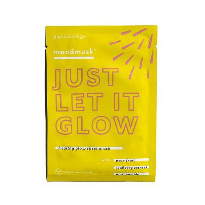 patchology moodmask JUST LET IT GLOW healthy glow sheet mask 1 mask