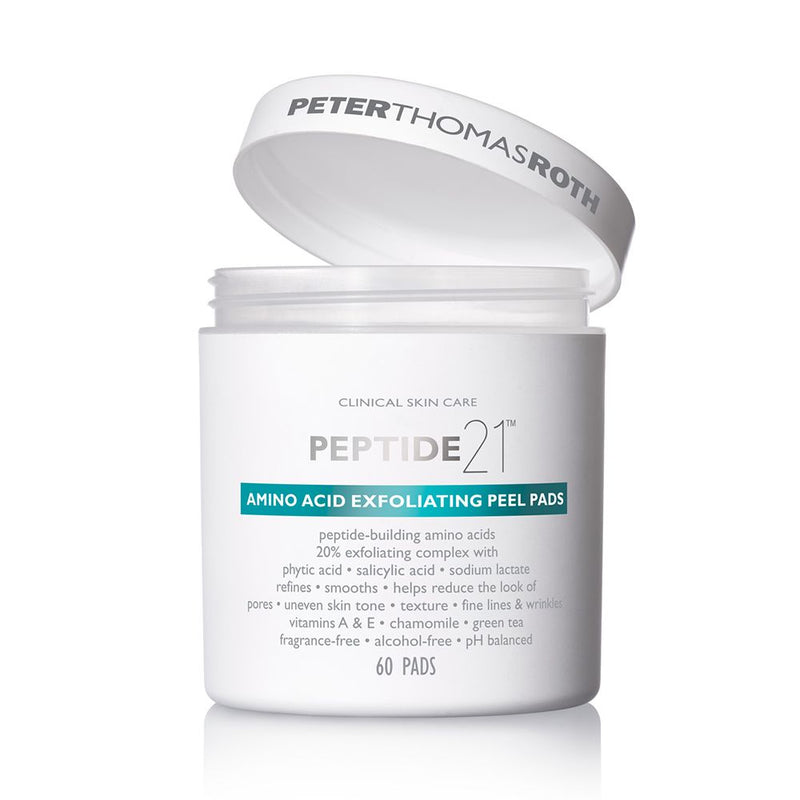 PETER THOMAS ROTH PEPTIDE 21 AMINO ACID EXFOLIATING PEEL PADS 60