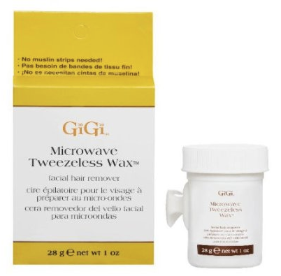 GiGi Microwave Tweezeless Wax Facial Hair Remover