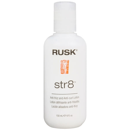 RUSK str8 Anti-Frizz and Anti-Curl Lotion 6 fl oz