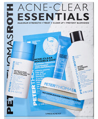 PETER THOMAS ROTH ACNE-CLEAR ESSENTIALS 5 PIECE ACNE KIT