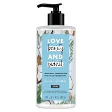 LOVE beauty AND planet COCONUT WATER & MIMOSA FLOWER luscious hydration LOTION 13.5 FL OZ