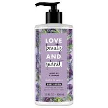 LOVE beauty AND planet ARGAN OIL & LAVENDER soothe & serene LOTION 13.5 FL OZ