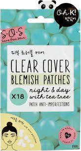Oh K! S.O.S. CLEAR COVER BLEMISH PATCHES 18 PC