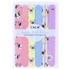 CALA Salon Nail Files DOG Print 6 files
