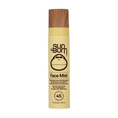Sun Bum Face Mist Sunscreen SPF 45 3.4 FL OZ