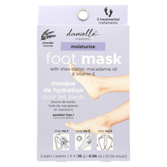Danielle Creations lavender & mint Foot mask 2 PR