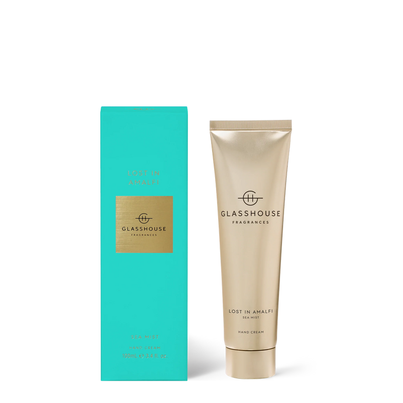 GLASSHOUSE FRAGRANCES HAND CREAM LOST IN AMALFI 3.4 OZ