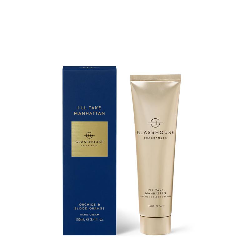 GLASSHOUSE FRAGRANCES HAND CREAM I'LL TAKE MANHATTAN 3.4 OZ