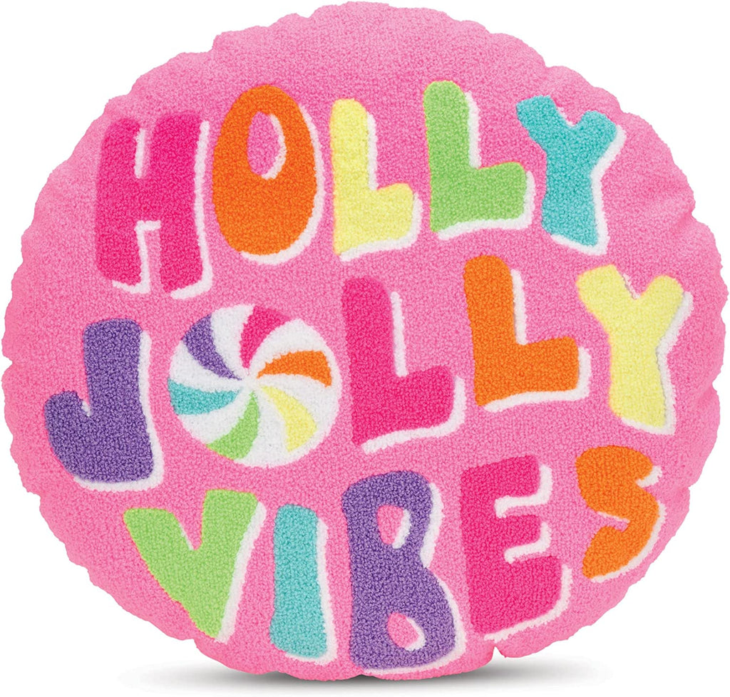 iscream HOLLY JOLLY VIBES ACCENT PILLOW