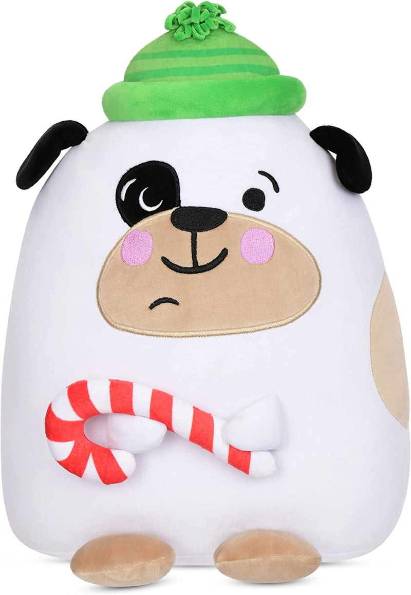 iscream PEPPERMINT PUPPY PLUSH TOY