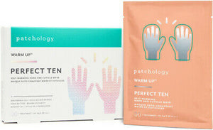 patchology PERFECT TEN SELF WARMING HAND AND CUTICLE MASK