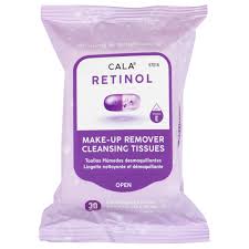 CALA RETINOL MAKE-UP REMOVER CLEANSING TISSUES 30 SHEETS