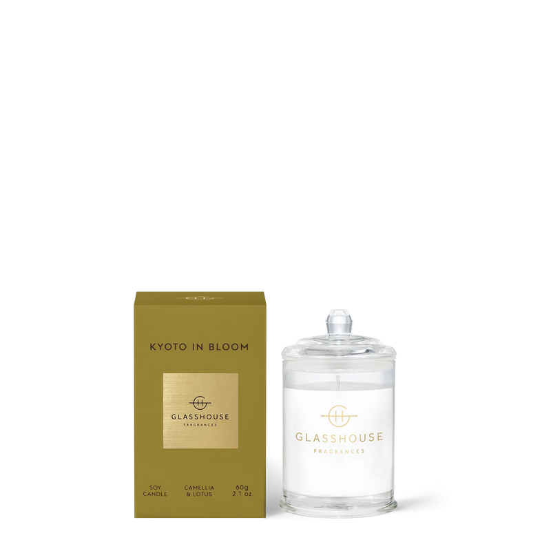 GLASSHOUSE FRAGRANCES KYOTO IN BLOOM SOY CANDLE 2.1 OZ