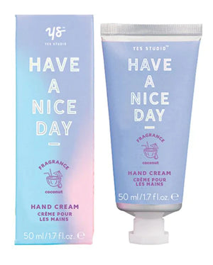 YES STUDIO HAVE A NICE DAY HAND CREAM 1.7 FL OZ