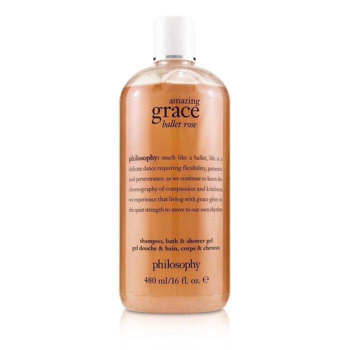philosophy amazing grace shampoo, bath & shower gel, 16 fl.oz.