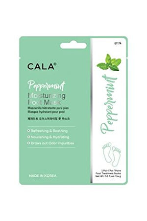 CALA Peppermint Moisturizing Foot Masks 3 PR