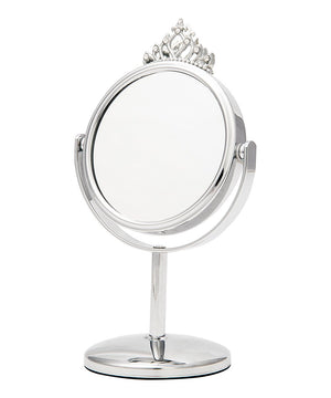 DANIELLE creations ULTRA VUE 5X Crown Midi Mirror Silver