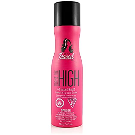 SUPER Teased hair MAKE ME HIGH 4-1 Instant Height Hair Spray