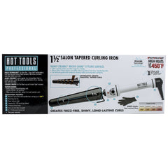 HOT TOOLS 1 1/2" Salon Tapered Curling Iron