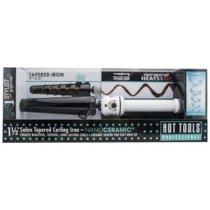 HOT TOOLS 1 1/2" Salon Tapered Curling Iron