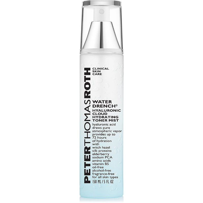 PETER THOMAS ROTH WATER DRENCH HYALURONIC CLOUD HYDRATING TONER MIST 5 FL OZ