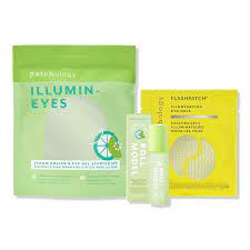 patchology ILLUMINATING EYES SERUM & ROLLER EYE GEL STARTER KIT 2 PC