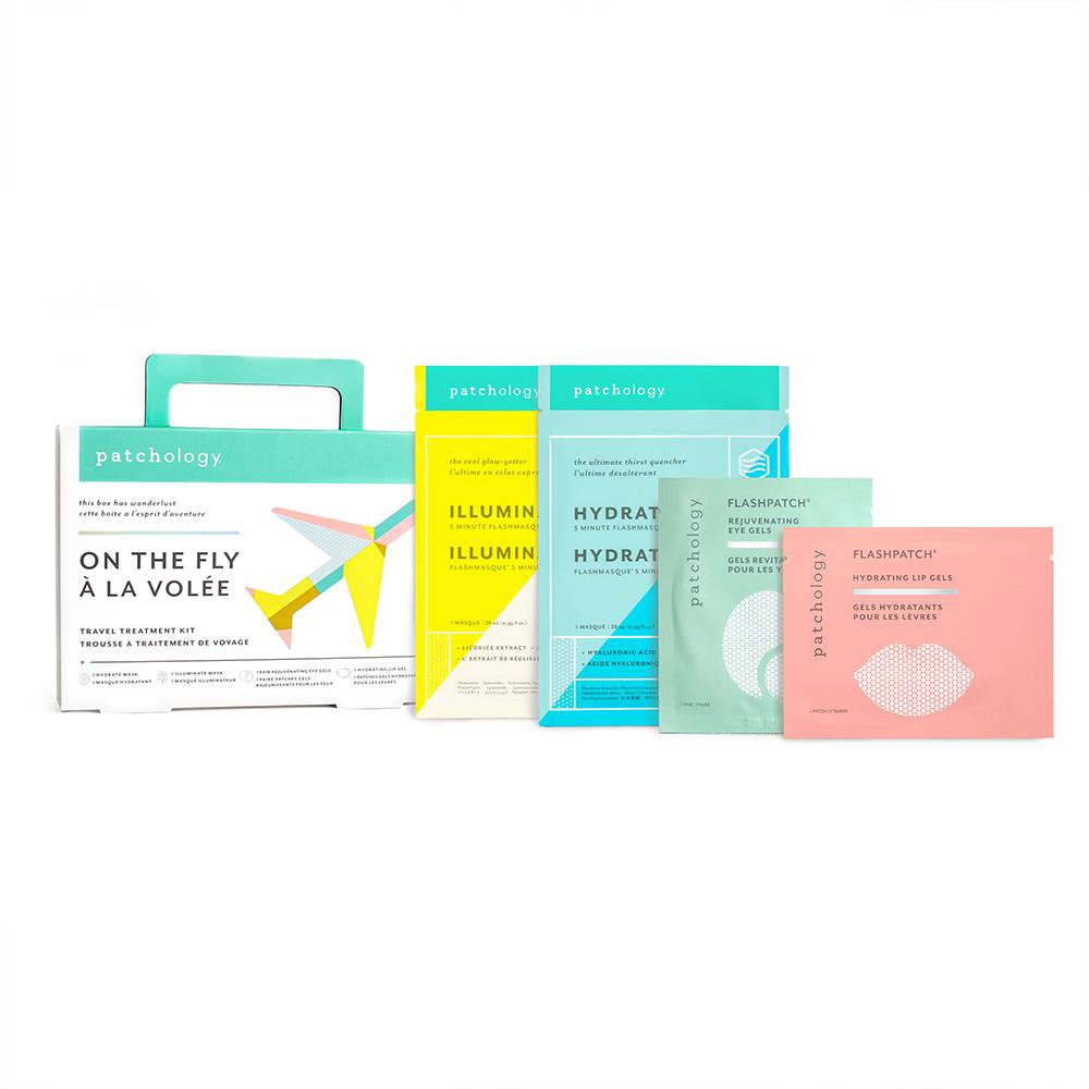 patchology ON THE FLY TRAVEL TREATMENT KIT 4PC