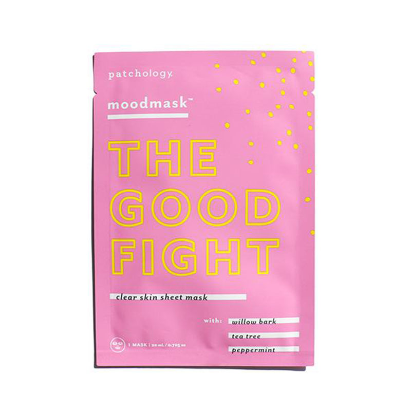 patchology moodmask THE GOOD FIGHT clear skin sheet mask 1 mask