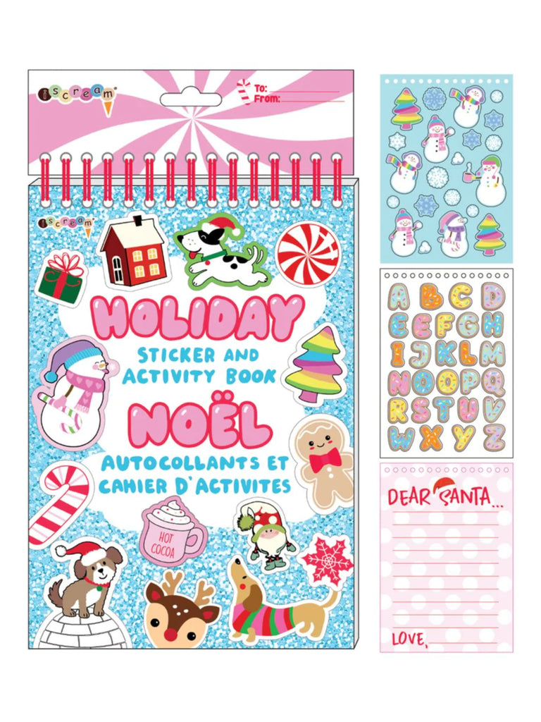 iscream HOLIDAY STICKER AND ACTIVITY BOOK