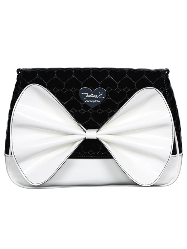 Live Life Fun Signature Bag, Black & White