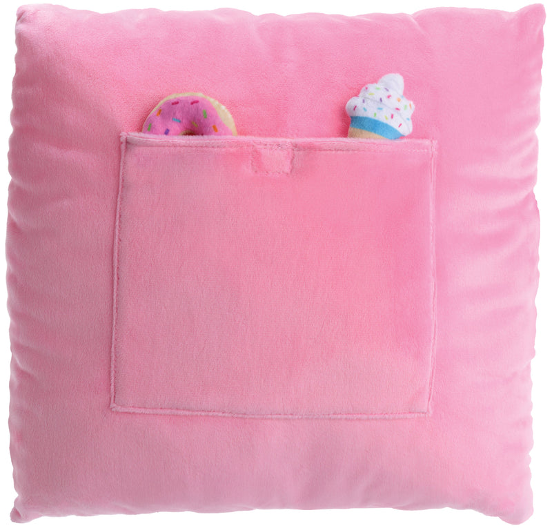iscream Tic-Tac-Donut Pillow